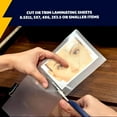 thumbnail image 3 of 100 Pack of rmal Laminating Pouches, 8.9" x 11.4", Letter Size Sheets, 3 Mil Thickness, Compatible with All Laminators, Crystal Clear Finish, Fast and Easy Lamination, 3 of 4