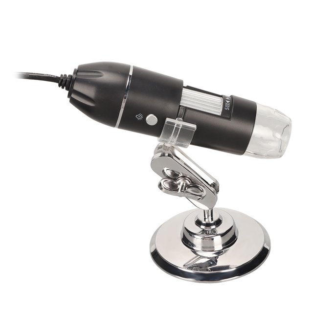 Microscopio Digital de 50 a 1600x Cámara de Mano Mini Microscopio USB con 8 Cuentas LED para 7 8 10 para Mac1013 para Adultos Y Niños