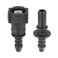 thumbnail image 1 of 9.49mm SAE a 8mm Recta Combustible Manguera Rápida Liberación Conector 2uds, 1 of 1