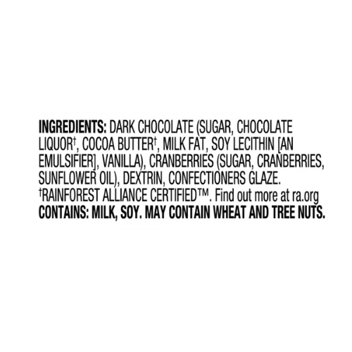 Choceur Dark Chocolate Covered Cranberries, 10 OZ, 2 Pack