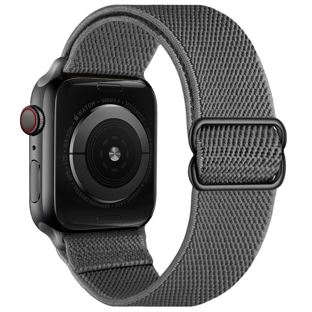 Oxwallen Xl Correa Elástica Solo Loop Compatible Con Apple Watch Series 11/10/9/8/7/6/5/4 Se 3/2/1 42 Mm 41 Mm 40 Mm 38 Mm Correa Deportiva Trenzada De Nailon Elástico Ajustable Para Iwatch Mujeres