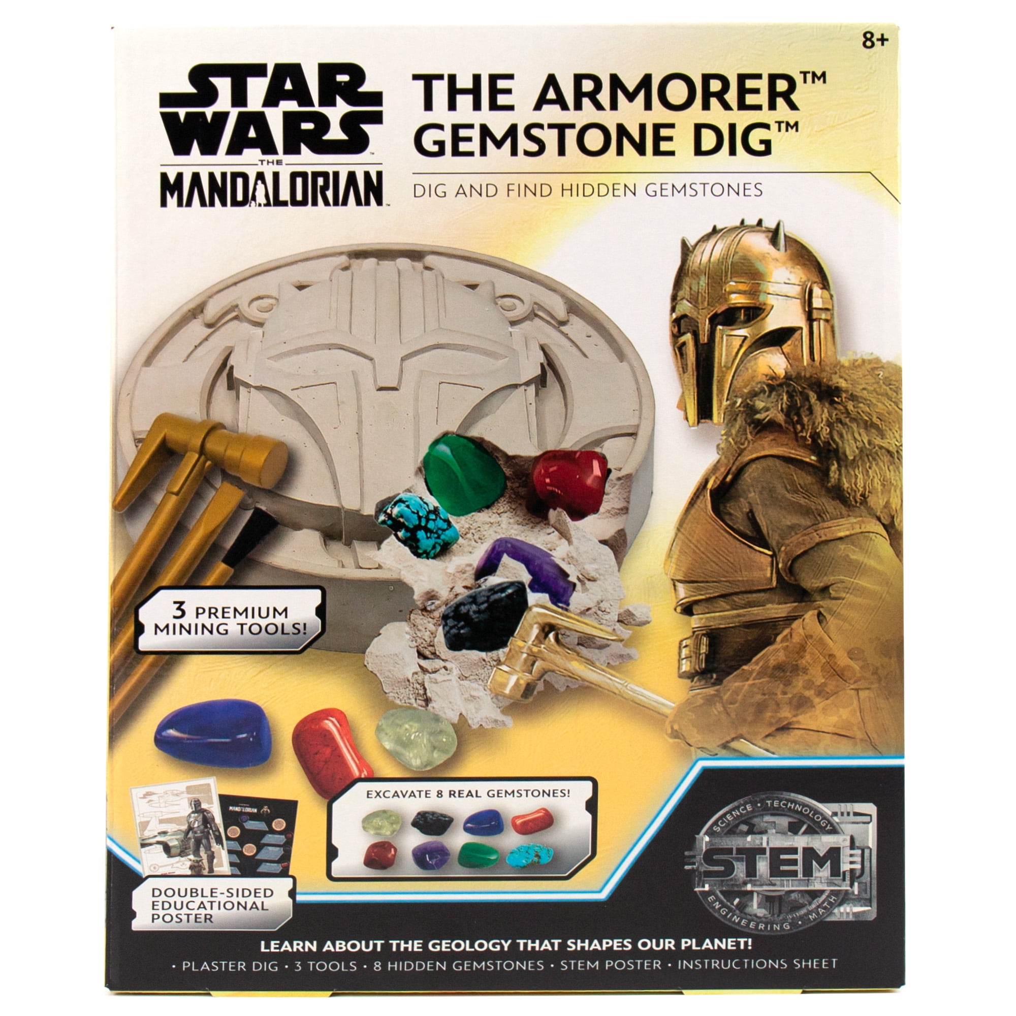 STAR WARS The Armorer Gemstone Dig, Boys and Girls, Child, Ages 8+