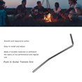 thumbnail image 4 of Electric Guitar Whammy Bar, Expressive Push In Metal Easy To Adjust Guitar Vibrato Arm Lightweight  for Performance Black, 4 of 7
