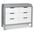 thumbnail image 4 of Carter's by DaVinci Colby 6-Drawer Dresser in Gray and White, 4 of 10