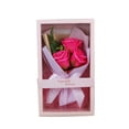 thumbnail image 5 of Joernso 1 Bouquet 3 Heads Artificial Lifelike Soap Rose Flower Wedding Party Home Decor, 5 of 6