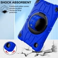 thumbnail image 4 of ELEHOLD Case for Samsung Tab A7 Lite 8.7 (2021), Heavy Duty Shockproof Case with Pencil Holder/Stand/Hand Strap/Shoulder Belt, Rugged Protective Cover for Boys Girls,Blue, 4 of 9