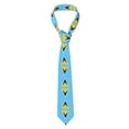 thumbnail image 7 of Men'S Tie Flag Of Saint Lucia Print Polyester Necktie - One Size, 7 of 7