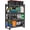 Black, variant on JHYKHG 63" H Storage Shelves,5-Tier Heavy Duty Garage Shelving,Adjustable Shelving Unit,Metal Shelf,Boltless Assembly Rack for Warehouse,Shed,2,500 lb Load,16 x 24 x 63 Inches,Black