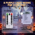 thumbnail image 5 of Halloween Outdoor Decoration, 250 LED Halloween Spider Light with 197'' Giant Spiderweb Artificial Spider Halloween Outdoor Decorations with Remote Control for Halloween Party Decor Yard, Garden, 5 of 7