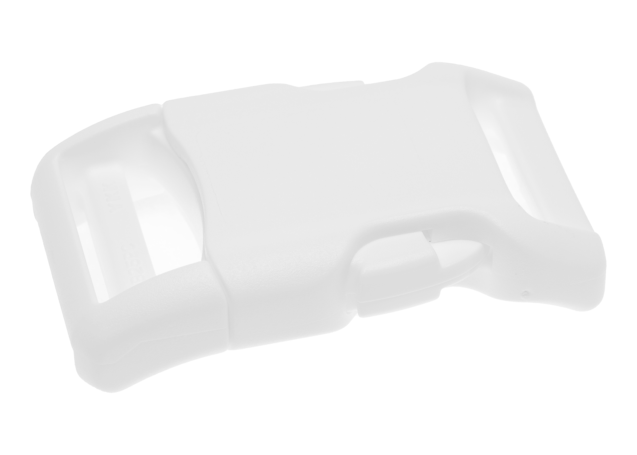 100 1 inch White YKK Contoured Side Release Plastic Buckle