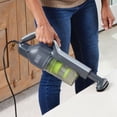 thumbnail image 6 of Black and Decker Stick Vacuum Cleaner with HEPA Filter, Gray and Green, 6 of 12