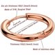 thumbnail image 3 of 316L Surgical Stainless Steel Huggie Hoop Earrings 10mm Cartilage Helix Lobes Daith Conch Rook Septum Rings Ear Piercing Jewelry, 3 of 4