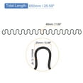 thumbnail image 2 of Unique Bargains 4Pack 25.6' Flat Sofa Spring Replacement Kit for Furniture Couch Repair, Black, 2 of 4