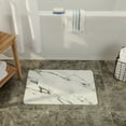 thumbnail image 2 of SlipX Solutions Quick-Dry Absorbent Non-Slip Bath Mat Made of Diatomaceous Earth (Eco-Friendly Stone Floor Mat, 18” x 14”) (Marble), 2 of 7