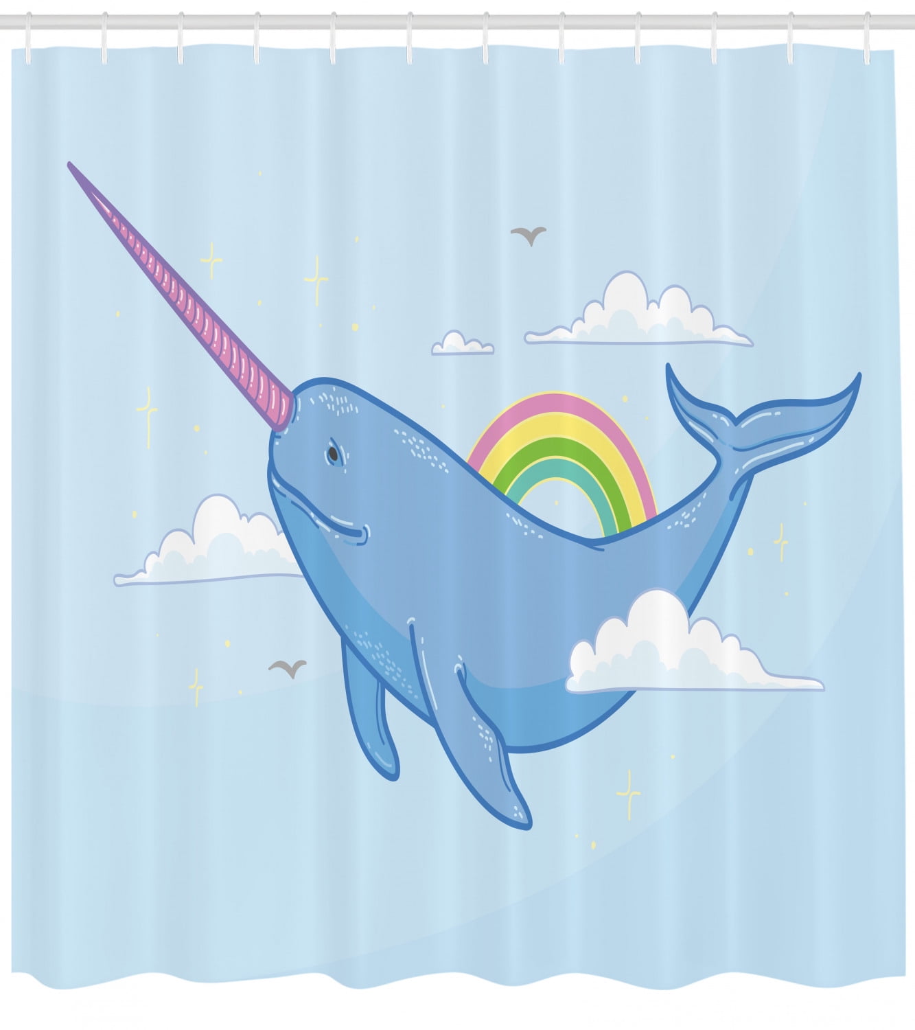 whale with horn whale with horn