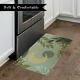 thumbnail image 6 of Kitchen Mats for Floor, Kitchen Rugs Set of 2 Carpet Runner Area Rug Floor Mat, Floral Home Kitchen Decor and Accessories Stuff, 17x30 and 17x47 Inch (Boho Sage Green), 6 of 7