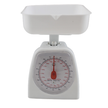 Dependable Industries Inc. Essentials Precise Mechanical Kitchen Scale Controlled Portions and Diet Food Scale (234)