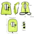 thumbnail image 2 of Life jacket Snorkel vest BLACK, 2 of 5
