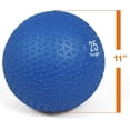 thumbnail image 3 of Yes4All Slam Ball, PVC Sand Filled Medicine Ball, 10-40lbs Weight Ball - Triangle Blue 25LBS, 3 of 6