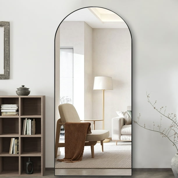 RACHMADES 65"x24" Arched Mirror Full Length Mirror Arch Floor Length