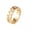 Gold, variant on Gold, Silver Plated Cuban Chain Link Ring Unisex Hip Hop Jewelry Women, Men-Gold-9