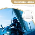 thumbnail image 6 of Guyelim motorcycle windscreen Motorcycle Windscreen Windshield Clear Windshield Windscreen Motorcycle Supply, 6 of 10