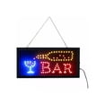 thumbnail image 1 of Letreros LED luminosos con barra de 48 cm x 25 cm para uso en interiores, 1 of 2