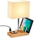 thumbnail image 1 of Lámpara de escritorio Dreamholder con 3 puertos de carga USB y 2 tomas de corriente alterna, 1 of 5