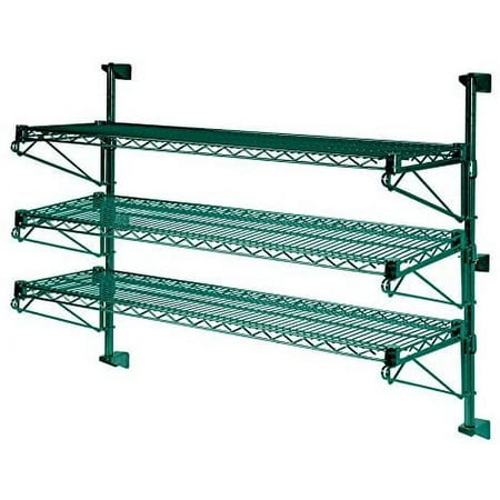 

21 Deep x 42 Wide x 63 High Adjustable 3 Tier Freezer Wall Mount Shelving Kit