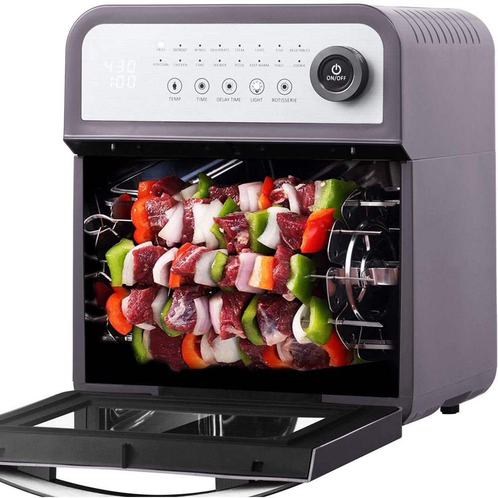 Geek Chef Air Fryer Oven 12 Quart Large Capacity with Rotisserie and