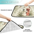 thumbnail image 4 of Qxltty Snowman Mail Carrier Cat litter Pads Pet Set of 3 Diaper Mats Center Anti-leakage Layer Absorbent Soft and Comfortable, 4 of 7