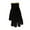 Black, variant on Gloves For Women Men Jelly Winter Bare Fingers Knitted Gloves Solid Screen Protector Warm Windproof Cycling Finger Winter Gloves