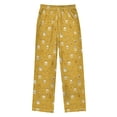 thumbnail image 3 of Kids' Pajama Pants Soft Relaxed Fit Sleep Pants Lounge Pants with Pockets Honey Jars and Bees Pattern Small, 3 of 9