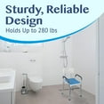 Medokare Premium Shower Chair for Inside Shower Medical Grade