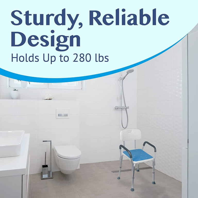 Medokare shower chair with rails hotsell