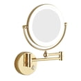 thumbnail image 1 of Personal Makeup Mirrors 10X Lighted Makeup Mirror Makeup Mirror With Lights Bathroom Mirror ,Widely Use, 1 of 5