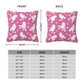 thumbnail image 2 of Fuzoiu Cute Poodle Dog Print Square Pillow Cover,Hidden Zipper Design,Luxury Square Pillow Case, Throw Pillow,Couch Cushion-22"x22", 2 of 7