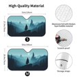 thumbnail image 3 of Windshield Sun Shade Foldable Car Front Window Sunshade For Car Suv Trucks Vans - Best Heat Shield Blocker Visor Cover Blocks Uv Rays And Keeps Your Vehicle Cool-Medium, 3 of 5
