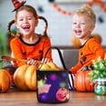thumbnail image 5 of Halloween Candy Bucket with LED Light,Halloween Trick or Treat Bucket,Candy Basket Tote Bag for Kids,Reusable Canvas Large Halloween Party Baskets Bags, 5 of 5