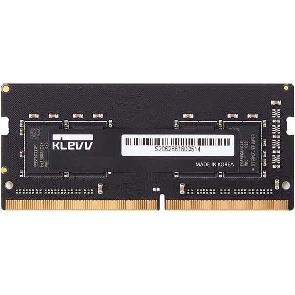 KLEVV KD48GS880-32N220A DDR4 8GB (1x8GB) 3200MHz CL22 1.2V SODIMM Laptop Ram Memory SK Hynix Chip