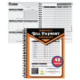 thumbnail image 3 of Monthly Bill Payment Checklist: Bill Tracker Notebook With Spiral Binding 8"x10" The 4-Year Guide for Families & Money Managers, 960 Billing Records Included (Gold), 3 of 7