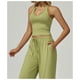 thumbnail image 5 of Chaleco de Yoga for mujer, ropa interior deportiva ajustada en forma de V for belleza en la espalda, chaleco deportivo for ejercicio de carrera, almohadilla for pechos extraíble, 5 of 7
