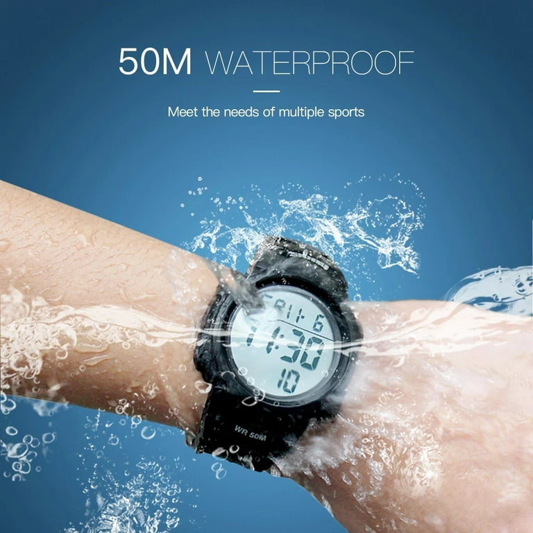 Kaufe SKMEI Luxus Herren Sport LED Digitaluhr Militär Armbanduhr