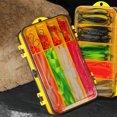 thumbnail image 2 of 131 Uds señuelos de pesca Crankbait falsos con caja de almacenamiento cebo suave Artificial Ehuebsd Para Estrenar, 2 of 7