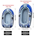 thumbnail image 4 of Inflatable Boat Paddles Set Portable Inflatable Boat Thicken PVC Inflatable Boat Detachable Paddles, 4 of 8