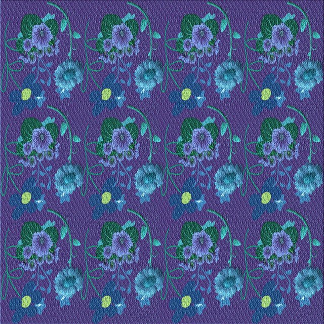 Ahgly Company Machine Washable Indoor Square Transitional Purple Amethyst Purple Area Rugs, 4' Square