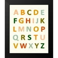thumbnail image 2 of Borges, Victoria 20x24 Black Modern Framed Museum Art Print Titled - ABC 123 I, 2 of 5