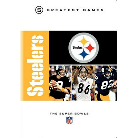 NFL Pittsburgh Steelers: 5 Greatest Games, The Super Bowls (DVD)