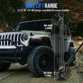 thumbnail image 6 of Riedhoff Ratcheting Off Road Utility Farm Lifting Jack, 3 Ton/6000 lb Capacity, 48 inch, Black, 6 of 9