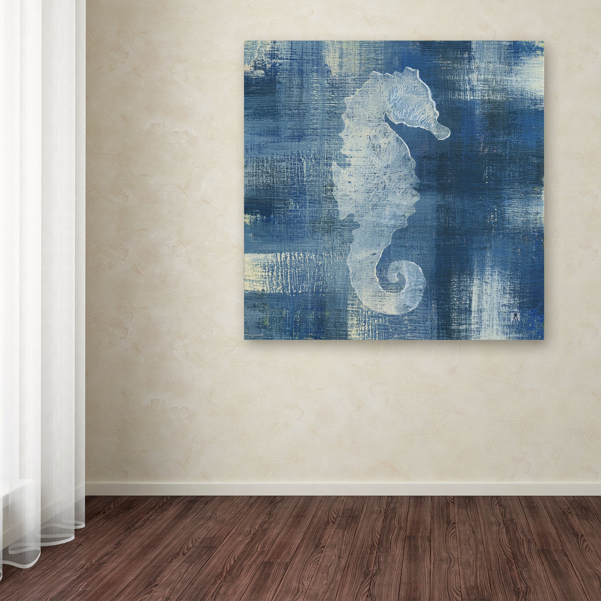 Trademark Fine Art 'Batik Seas I' Canvas Art by Studio Mousseau